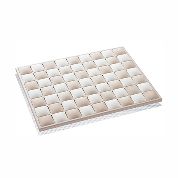 【数量限定】karari珪藻土フィットタイルバスマットLサイズ ベージュ