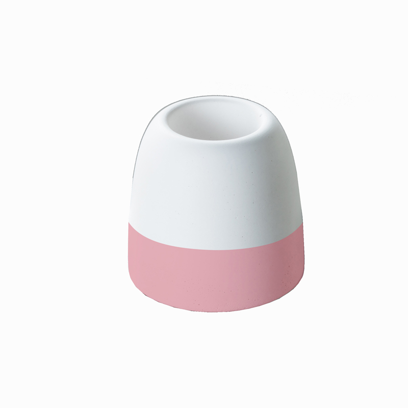 karari 多孔質セラミックハブラシスタンド・1本用 ピンク