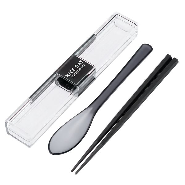 とっても強いケース＆スプーン18cm箸付 ＧＹ