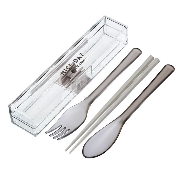 とっても強いケースりトリオ18cm箸付 GＢ