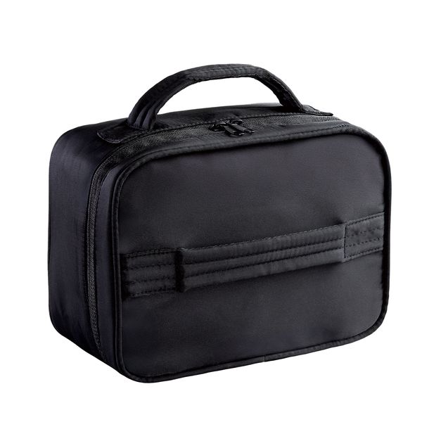 １段２段共用洗える保冷ランチバッグ ブラック