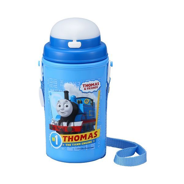 【T】きかんしゃトーマス ストロー付き保冷水筒　450ml