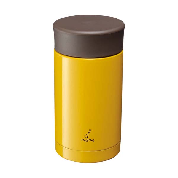 【販売終了】モグモグスープマグ250ml イエロー