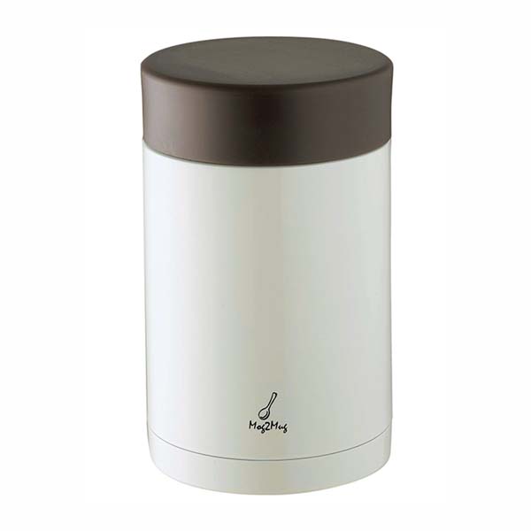 【販売終了】モグモグスープマグ400ml ホワイト
