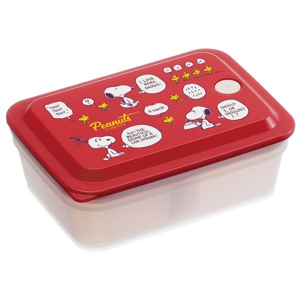【数量限定】抗菌パッキン一体型保存容器600ml SNOOPY