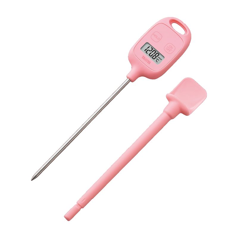 デジタル温度計 ピンク