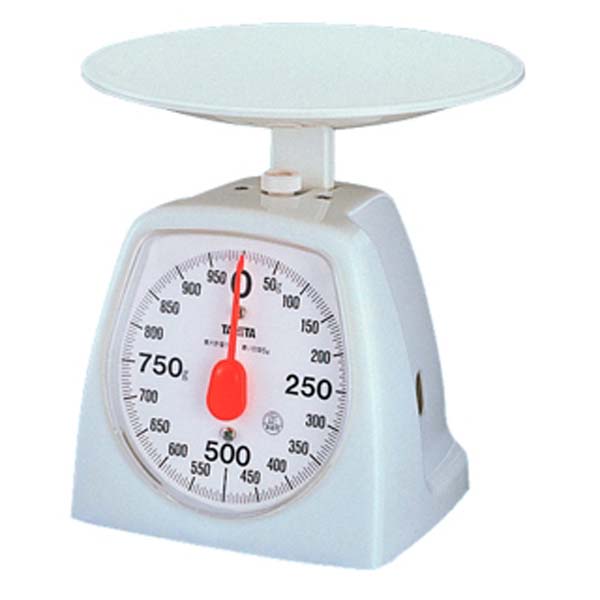 【販売終了】アナログクッキングスケール 1439 1kg ホワイト