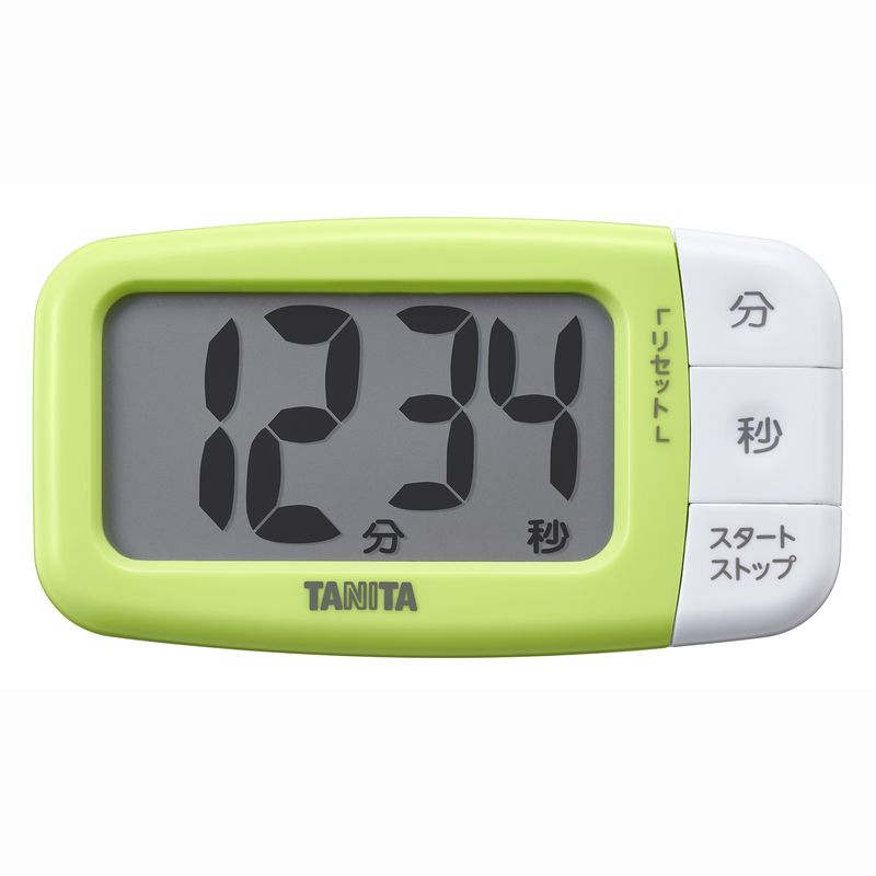 抗菌でか見えタイマー　アボガドグリーン