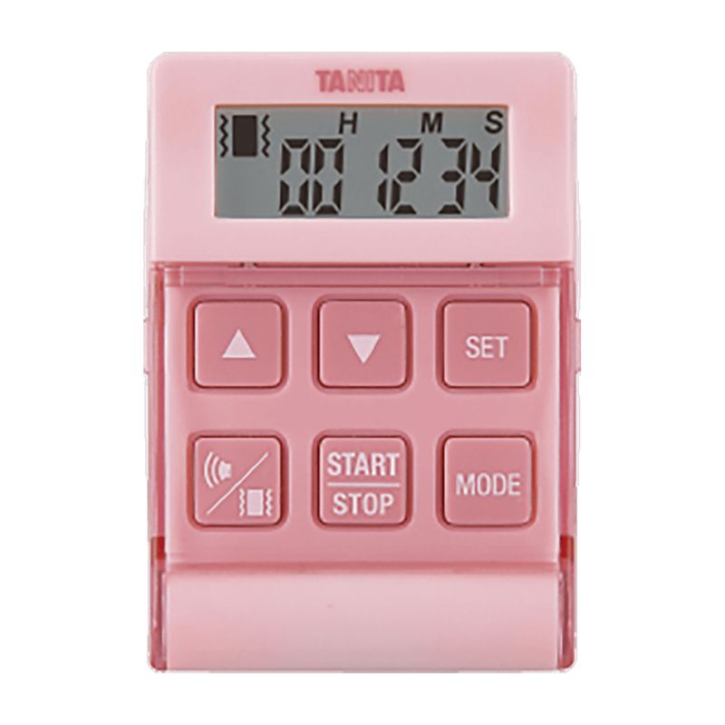バイブレーションタイマー24時間計クイック　ピンク