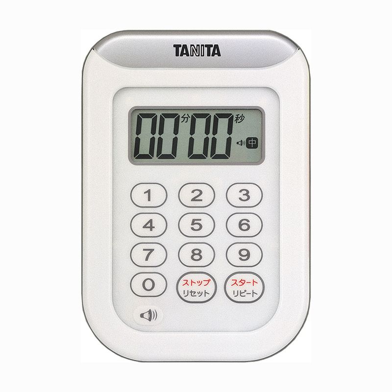 丸洗いタイマー100分計 ホワイト