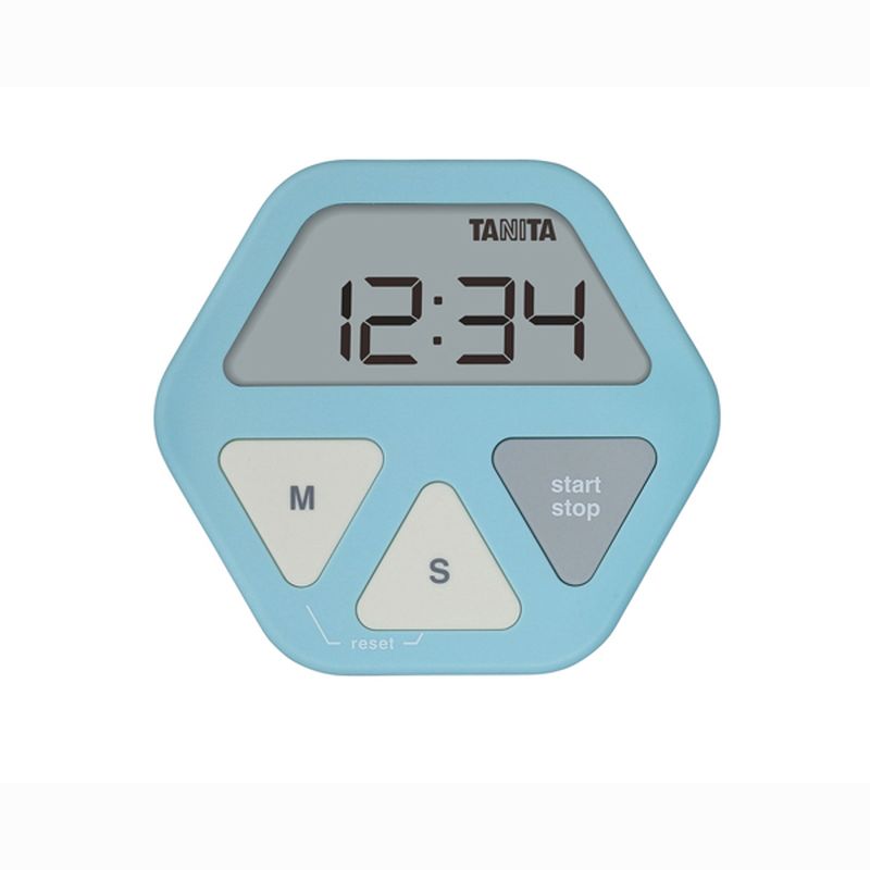 ガラスにつくタイマー ブルー