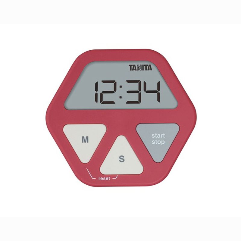 ガラスにつくタイマー レッド