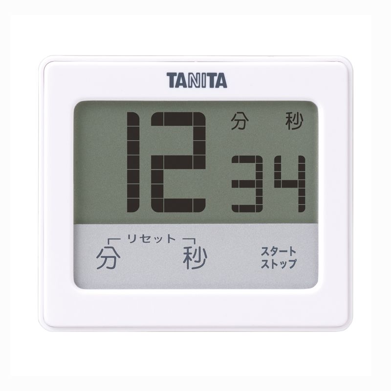 防水タッチパネルタイマー ホワイト