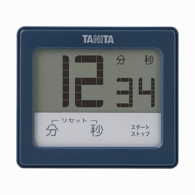 防水タッチパネルタイマー ブルー