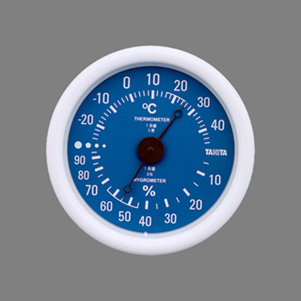 温度計 温湿度計 TT-515 ブルー