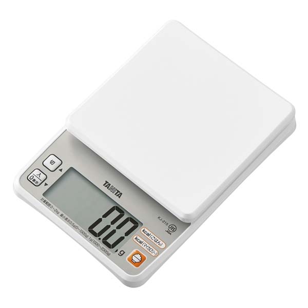 【販売終了】デジタルクッキングスケール KJ-215 ホワイト
