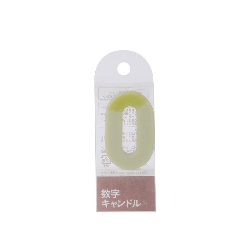 メイキングスイーツ 数字キャンドル0