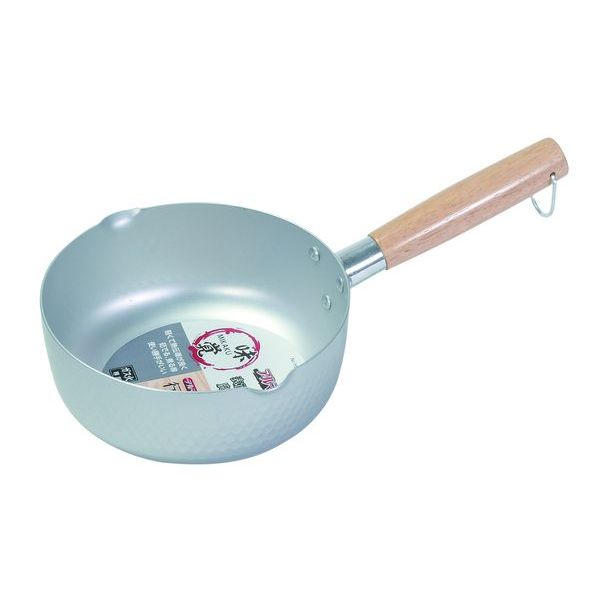 【販売終了】味覚 アルマイト加工行平鍋18cm