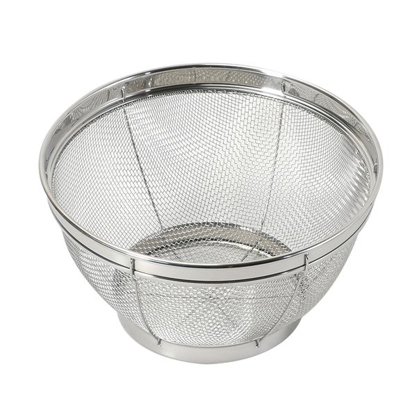 ベーシスライン ステンレス製キッチンザル19cm