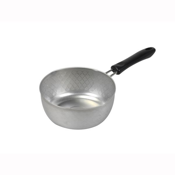 銀河エンボス加工ステンレス製行平鍋18cm