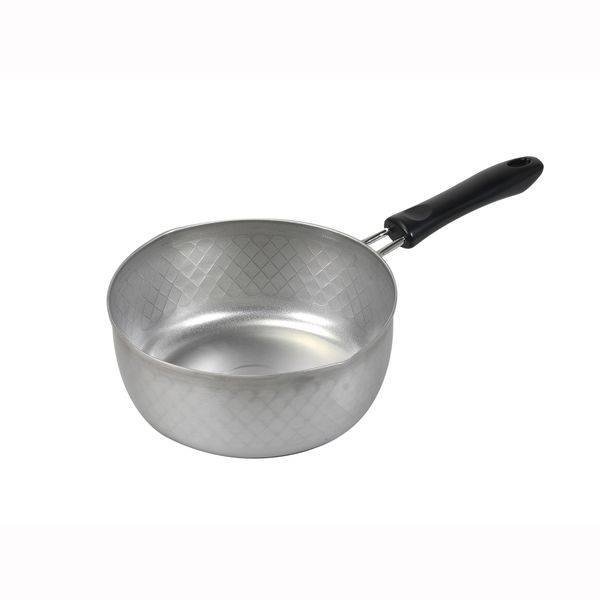 銀河エンボス加工ステンレス製行平鍋20cm