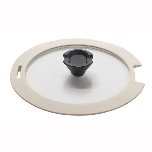 トルティーノ シリコーン縁巻ガラス蓋18cm用