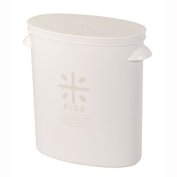 【T】RICE お米袋のままストック5kg用  ホワイト