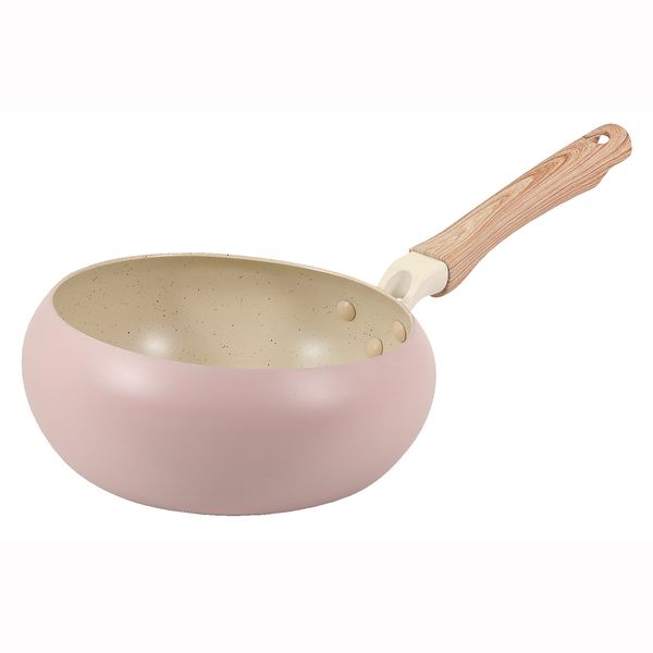 ちゃーぱん マーブルダイヤモンド加工IH対応深型フライパン22cm