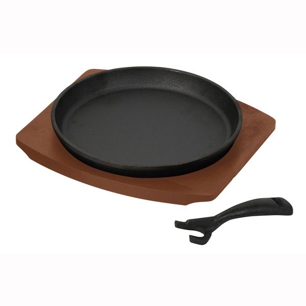 バーニスタ 鉄鋳物製ステーキ皿 丸型 22cm