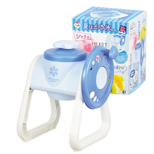 【販売終了】おウチで簡単 シャリッとフワッとかき氷器 ブルーハワイ