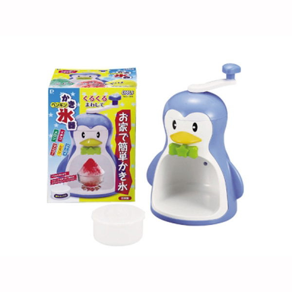 【数量限定】クールズ ペンギンかき氷器 ブルー　※4月22日発送開始（予約注文）