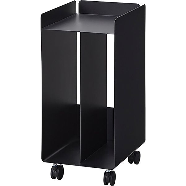 tower ピアノ下楽譜収納ワゴン タワー ブラック