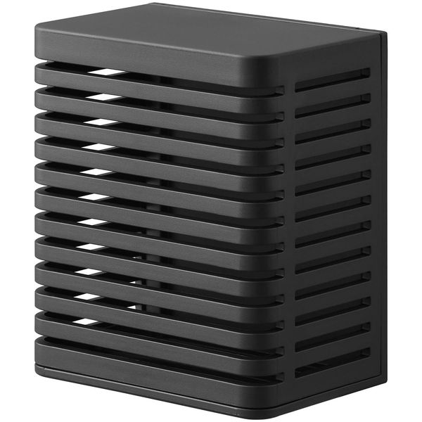 【在庫限定】tower マグネット防カビ＆消臭剤ケース タワー Ｓ ブラック