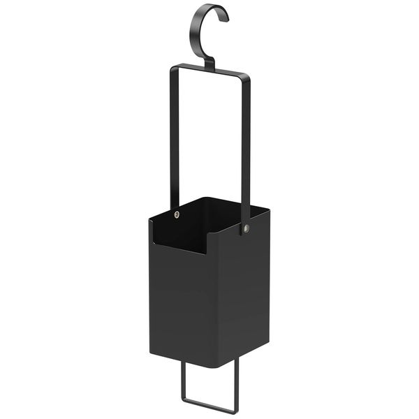 【在庫限定】tower 衣類クリーナーツール収納ホルダー タワー ブラック