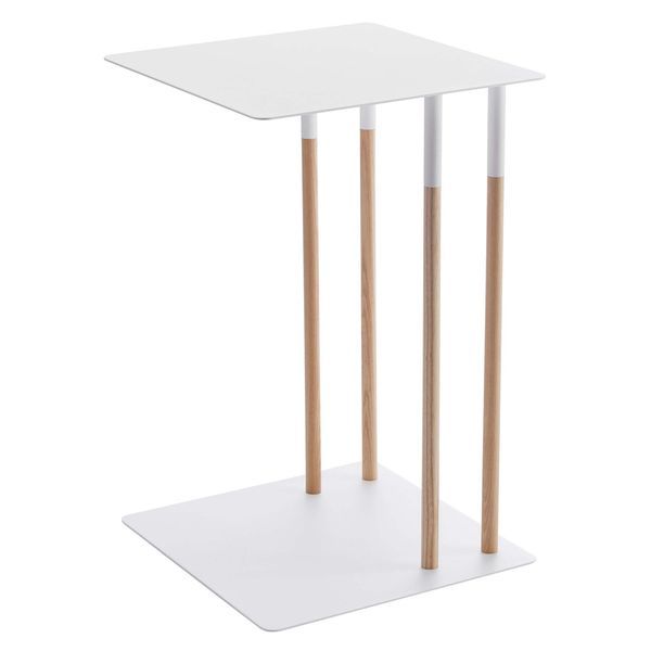 PLAIN 差し込みサイドテーブル プレーン  ホワイト
