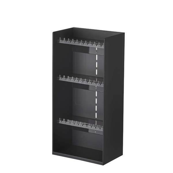 【在庫限定】tower アクセサリー収納ケース タワー 4段 ブラック