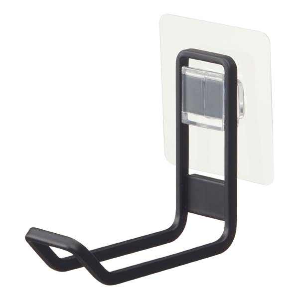 【在庫限定】tower フィルムフックトイレ用品収納フック タワー ブラック