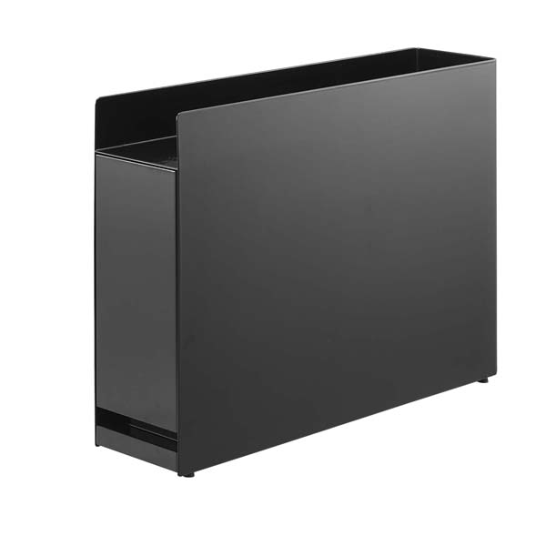 【T】tower 隠せる調味料ラック タワー ブラック