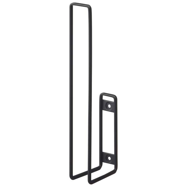 【在庫限定】tower ウォールトイレットペーパーホルダー タワー ブラック