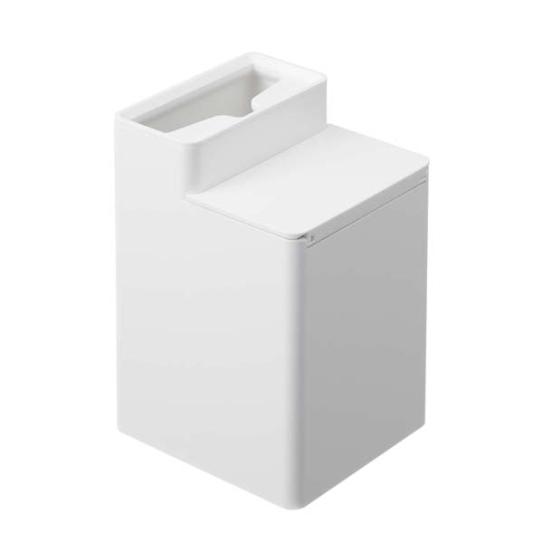 【在庫限定】tower クリーナーシート収納付きトイレワイパースタンド タワー ホワイト