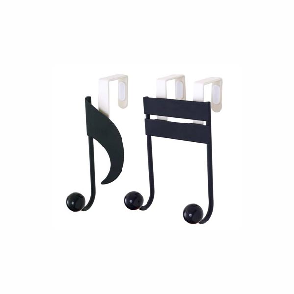 【数量限定】ペアドアハンガー 音符　※メーカー廃番のため、表示在庫数にて販売終了となります。
