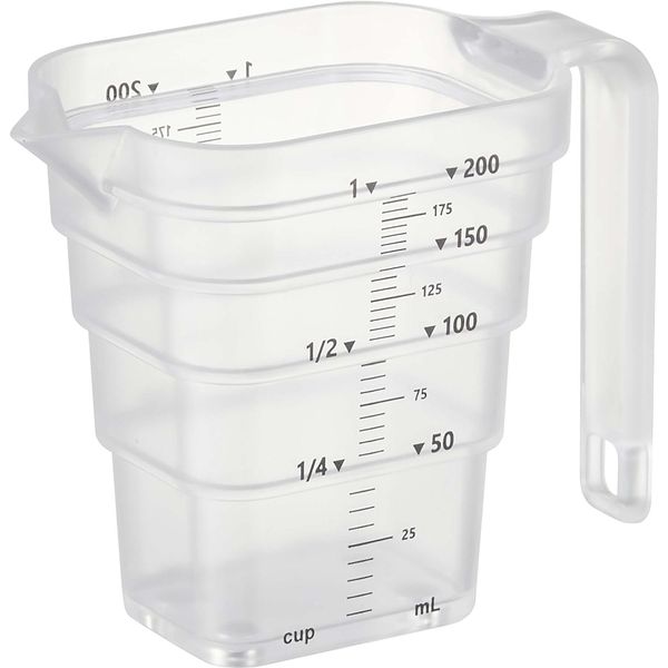 tower マグネット段々計量カップ タワー 200ml ホワイト