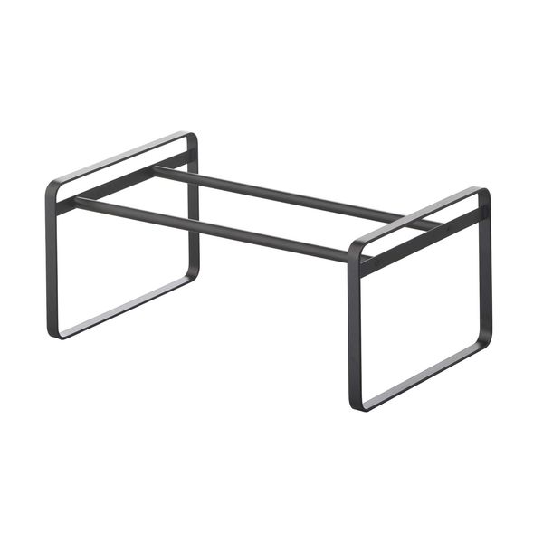 【T】frame 伸縮シューズラック フレーム ブラック