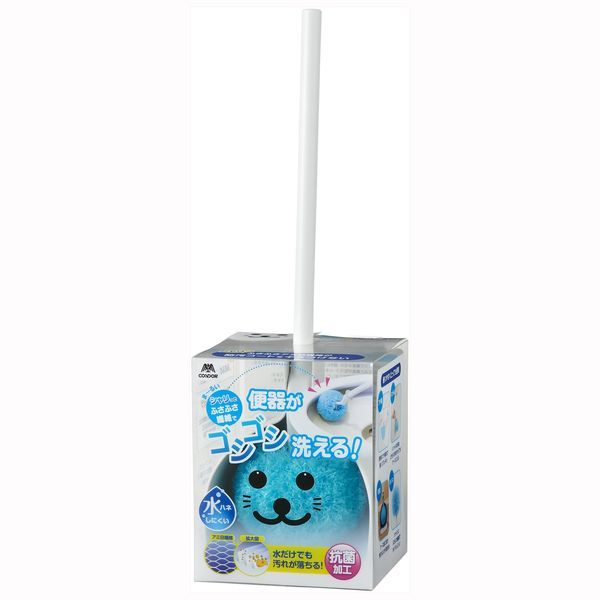 トイレバスボンくんシャリっとふさふさブラシケース付