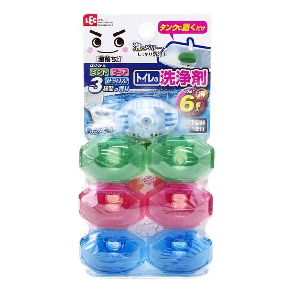 【T】GNタンクにポン トイレの洗浄剤 アソート６P