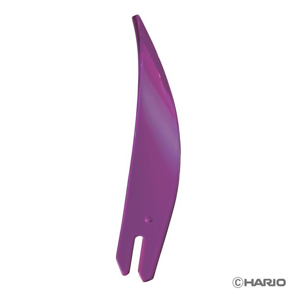 SUIRENリブ６本セット 透明パープル