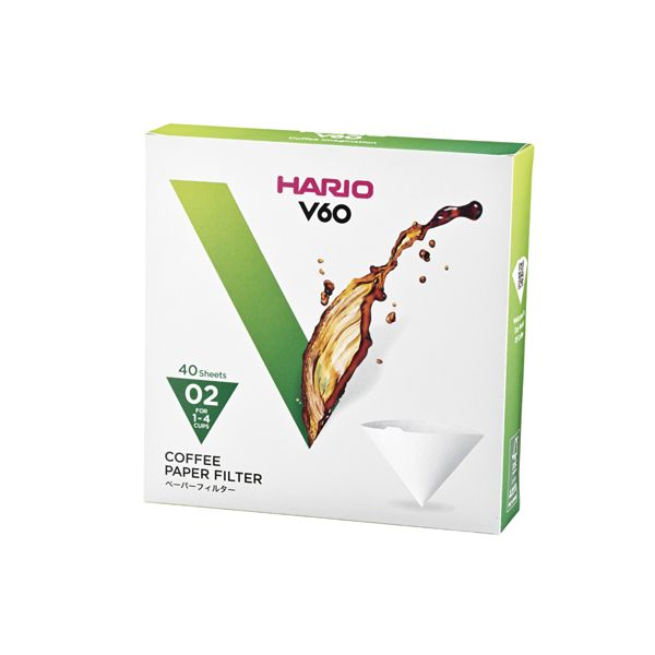 【T】V60用ペーパーフィルター02W 1～2杯用 40枚入