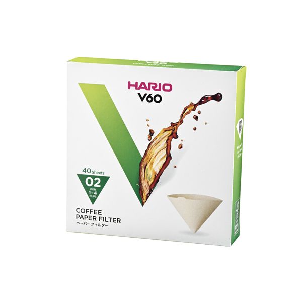 【T】V60用ペーパーフィルター02M 1～4杯用 40枚入